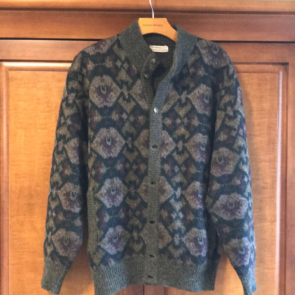 Italian Sweater Mohair/Alpaca/Polyamid/Wool,
